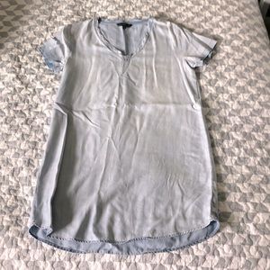 Faded Wash T-Shirt Dress